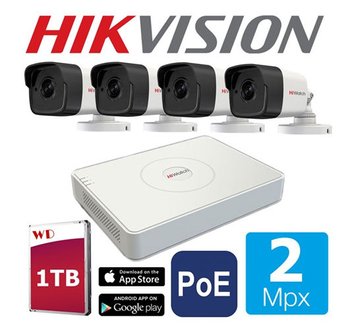 HIKVISION by HIWATCH POE 2 Megapixeli IP 1TB ID999MARKET_6597836 фото