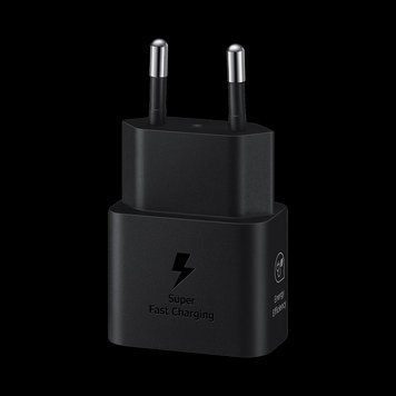 Original Sam. EP-T2510, Fast Travel Charger 25W PD (with cable), Black 209332 фото