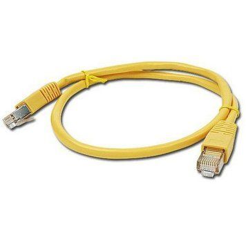 0.5m, FTP Patch Cord Yellow, PP22-0.5M/Y, Cat.5E, Cablexpert, molded strain relief 50u" plugs 82324 Imagini