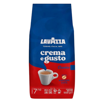 Кофе LAVAZZA CREMA E GUSTO 1000g (boabe) 232570 фото