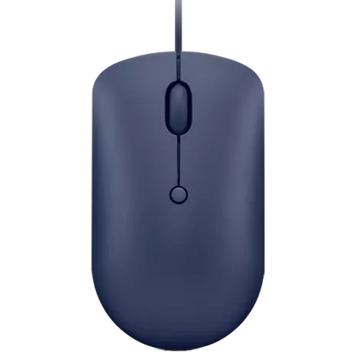 Lenovo 540 USB-C Compact Wired Mouse (Abyss Blue) 149393 фото