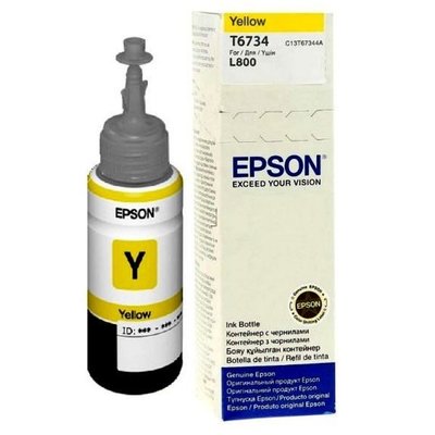 Ink Epson T67344A yellow bottle 70ml 48398 фото