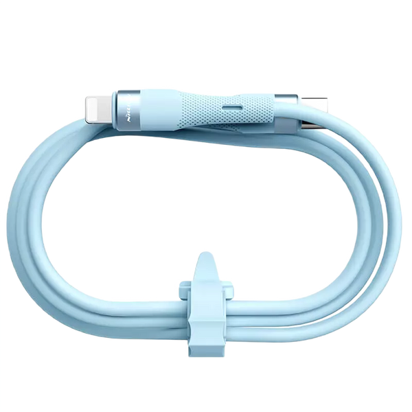 Type-C to Lightning Cable Nilkin, Flowspeed, 1.2M, Blue 208240 фото