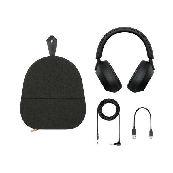 Bluetooth Headphones SONY WH-1000XM5, Black 144995 фото
