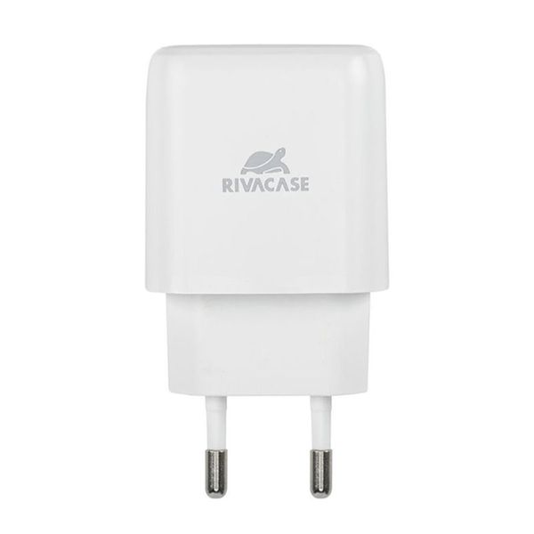 Wall Charger Rivacase PS4192 W00, 20W PD/QC3.0, White 200974 фото