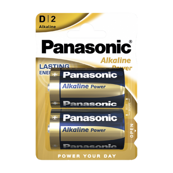 D size Panasonic "ALKALINE Power" 1.5V, Alkaline, Blister*2, LR20REB/2BP 69863 фото