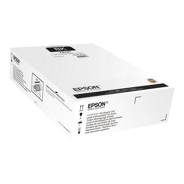 Ink Supply Unit Epson T878140, XXL Black, for WF-R5xxx series 84532 Imagini