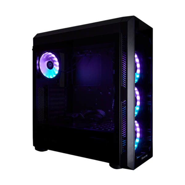 Case ATX Chieftec SCORPION III, w/o PSU, 0,6mm, 4x120mm RGB, Front & Side Tempered Glass, 2xUSB-A 3. 235011 фото