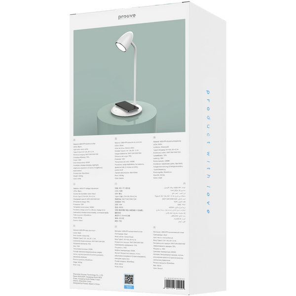 Desk Lamp Proove Modern,White 235160 Imagini