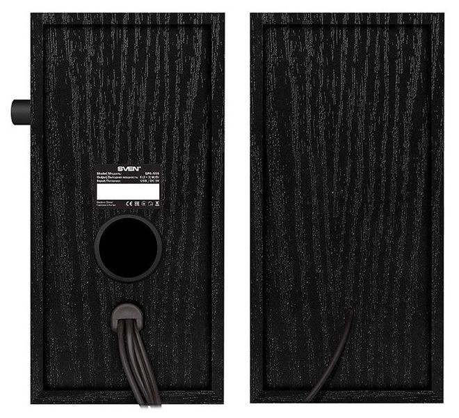 Speakers SVEN "SPS-555" Black, 6w, USB power 87649 фото