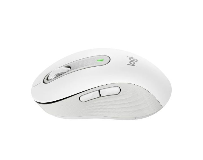 Wireless Mouse Logitech M650 Signature, Optical, 400-4000 dpi, 5 buttons, 1xAA, 2.4GHz/BT, White 142384 фото