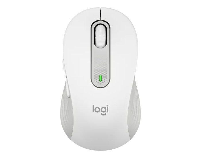 Wireless Mouse Logitech M650 Signature, Optical, 400-4000 dpi, 5 buttons, 1xAA, 2.4GHz/BT, White 142384 фото