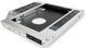 Laptop DVD slot adapter for 2.5'' drive, 9.5 mm heigh, Gembird, MF-95-01 82319 Imagini 1