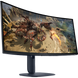 34" DELL Alienware AW3425DWM,Black,Curved-VA,3440x1440,180Hz,FreeSync,0.1msGTG,HDR400,HDMI+DP+USB 233010 Imagini 6