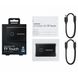 1.0TB (USB3.2/Type-C) Samsung Portable SSD T7 Touch, FP ID, Black (85x57x8mm, 58g, R/W:1050MB/s) 114786 фото 2
