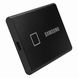 1.0TB (USB3.2/Type-C) Samsung Portable SSD T7 Touch, FP ID, Black (85x57x8mm, 58g, R/W:1050MB/s) 114786 фото 3