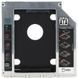 Laptop DVD slot adapter for 2.5'' drive, 9.5 mm heigh, Gembird, MF-95-01 82319 Imagini 4