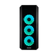 Case ATX Chieftec SCORPION III, w/o PSU, 0,6mm, 4x120mm RGB, Front & Side Tempered Glass, 2xUSB-A 3. 235011 фото 9