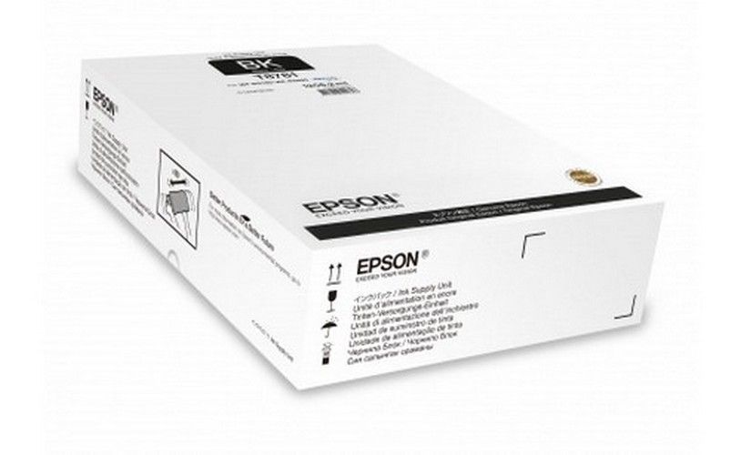 Ink Supply Unit Epson T878140, XXL Black, for WF-R5xxx series 84532 Imagini
