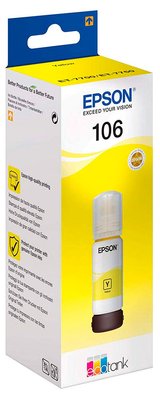 Ink Epson C13T00R440, 106 EcoTank, Yellow 92885 фото
