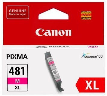 Ink Cartridge Canon CLI-481 M, Magenta 123262 Imagini