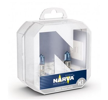 NARVA H3 +100% Range Power White 4500K 12V 55W (2 Lampi) ID999MARKET_6590665 фото