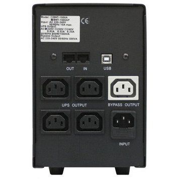 UPS PowerCom BNT-1500AP 1500VA/900W Line Interactive, AVR, RJ45, USB, 5*IEC Sockets 64137 Imagini