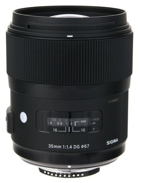 Prime Lens Sigma AF 35mm f/1.4 DG HSM ART F/Sony-A 90591 фото