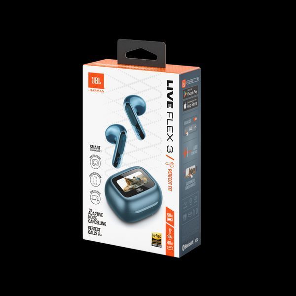 True Wireless JBL LIVE Flex 3 Blue TWS True Adaptive Noise Cancelling 223014 фото