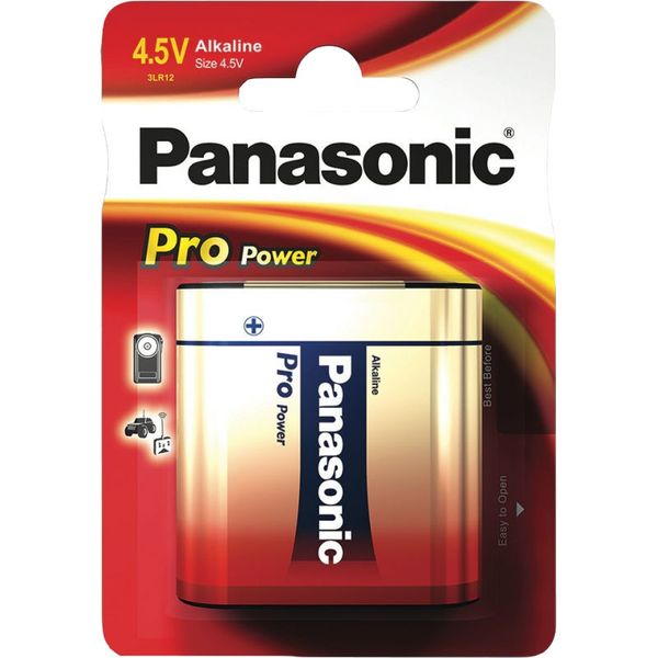 Panasonic 4.5V "PRO Power" Blister*1, Alkaline, 3LR12XEG/1B 73761 фото