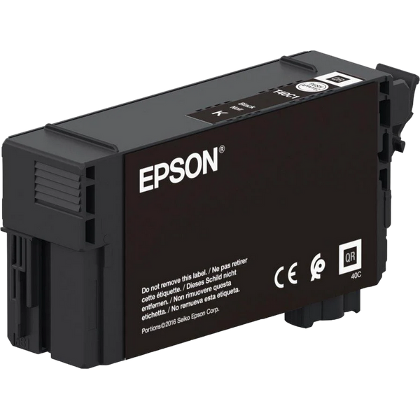 Ink Cartridge Epson UltraChrome XD2 T40C140 (50ml), Black 92872 фото