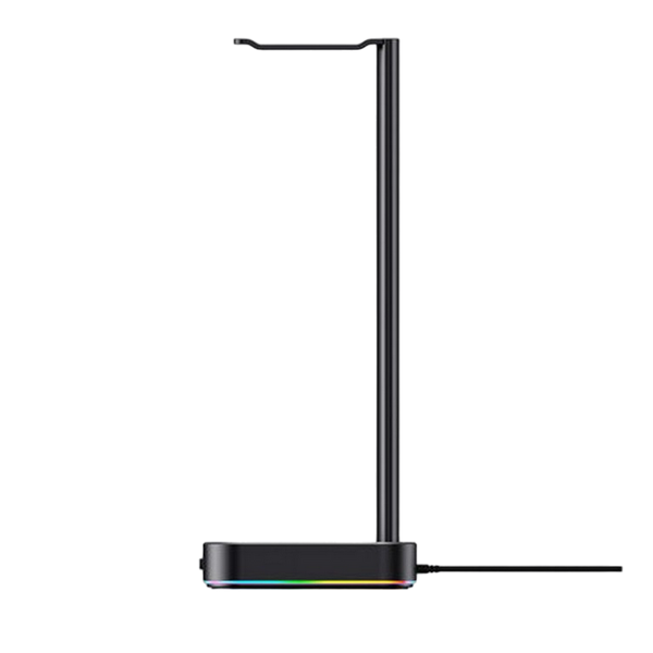 Gaming Headset Stand Havit TH610, 285x100x100mm, 1x3.5mm, 3xUSB 2.0, RGB, Full metal 202818 фото