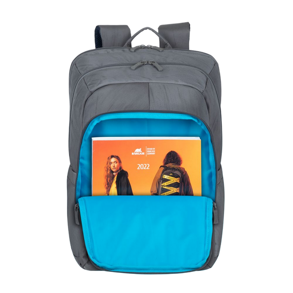 Backpack Rivacase 7569 ECO, for Laptop 17,3" & City bags, Gray 201019 Imagini
