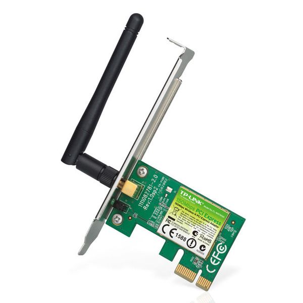 PCIe Wireless N LAN Adapter TP-LINK "TL-WN781ND", 150Mbps 45999 фото
