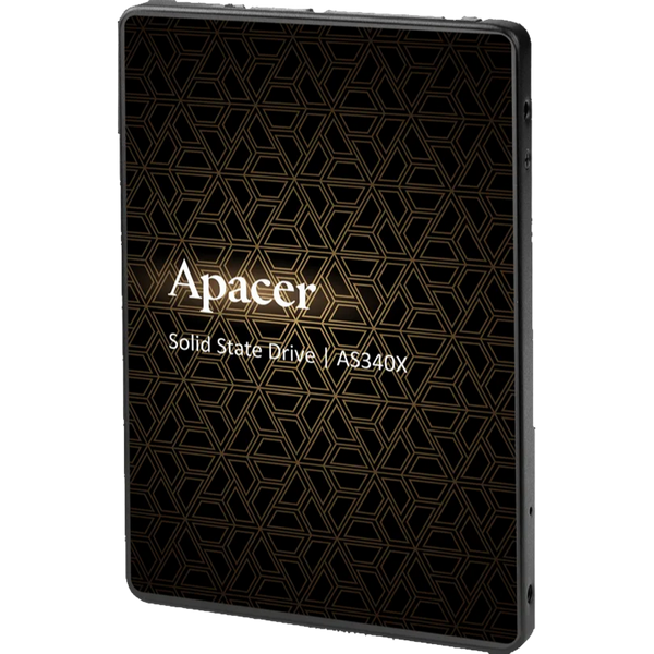 2.5" SATA SSD 120GB Apacer "AS340X" [R/W:550/500MB/s, 38/75K IOPS, 3D-NAND TLC], Retail 126250 фото