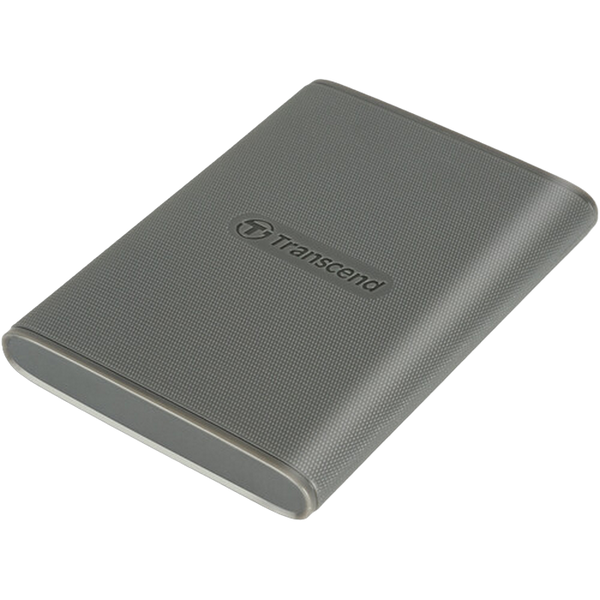 4.0TB Transcend Portable SSD ESD360C Gray, USB-A/C 3.2 (77x55.7x9.6mm, 41g, R/W:2000/2000MB/s, MIL- 213922 фото
