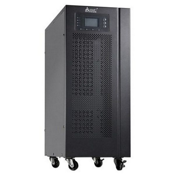 UPS Online Ultra Power 10 000VA, Phase 3/1, without batteries, RS-232, SNMP Slot, metal case, LCD 75347 фото