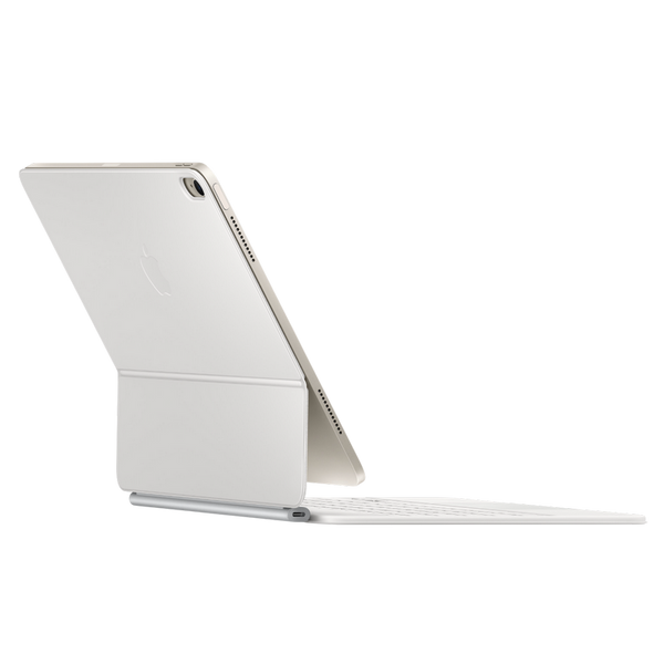 Magic Keyboard for iPad Pro 13‑inch (M2, M3) - Russian - White 229739 Imagini