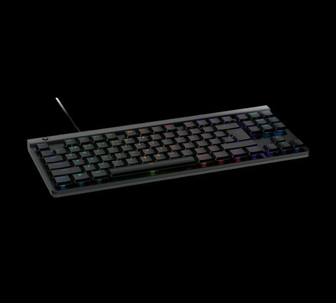 Gaming Keyboard Logitech G515 TKL, Mechanical, Thin, Low-profile, GL Tactile SW, Double-shot PBT, Ma 224500 Imagini