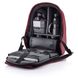 Backpack Bobby Hero Regular, anti-theft, P705.294 for Laptop 15.6" & City Bags, Red 119782 фото 4