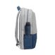 Backpack Rivacase 7567, for Laptop 17,3" & City bags, Gray/Dark Blue 137273 фото 4