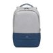 Backpack Rivacase 7567, for Laptop 17,3" & City bags, Gray/Dark Blue 137273 фото 7