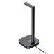 Gaming Headset Stand Havit TH610, 285x100x100mm, 1x3.5mm, 3xUSB 2.0, RGB, Full metal 202818 фото 5