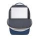 Backpack Rivacase 7567, for Laptop 17,3" & City bags, Gray/Dark Blue 137273 фото 3