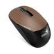 Wireless Mouse Genius NX-7015, Optical, 800-1600 dpi, 3 buttons, Ambidextrous,BlueEye,1xAA,Chocolate 73674 фото 2