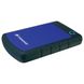 2.0TB (USB3.1) 2.5" Transcend "StoreJet 25H3B", Navy Blue, Rubber Anti-Shock, One Touch Backup 65270 фото 1