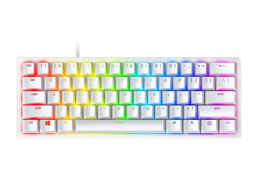 Gaming Keyboard Razer Huntsman Mini, Mechanical, 60% Form Factor, Optical Clicky SW, Aluminum, Doubl 146612 Imagini