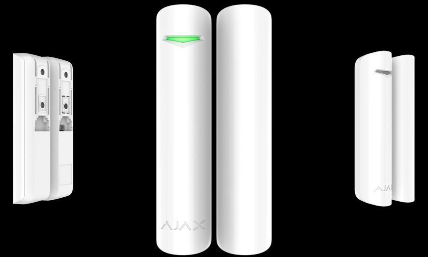 Ajax Wireless Security Opening Detector "DoorProtect Plus", White, Accelerometer 142996 Imagini