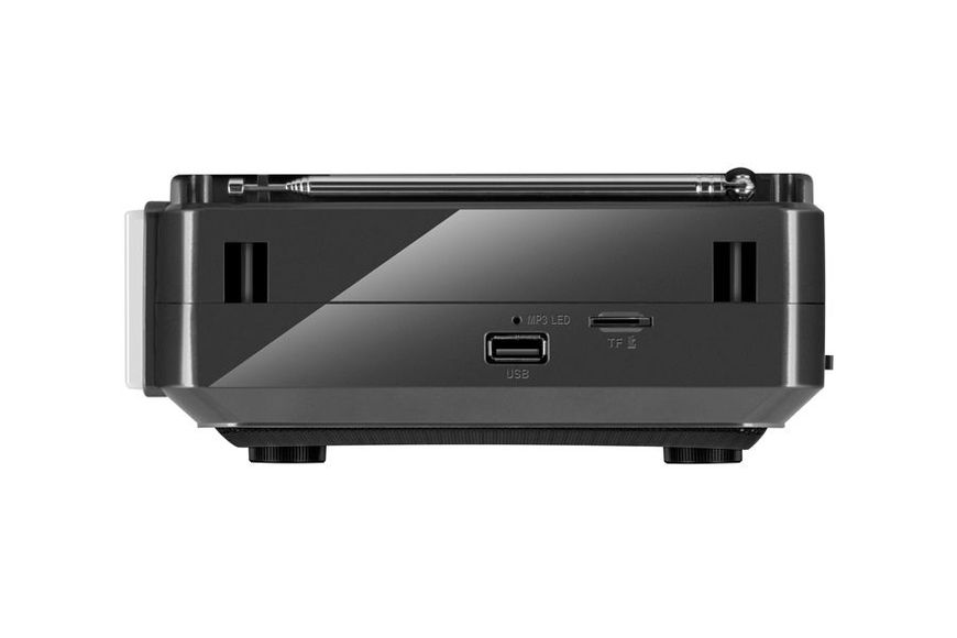 Speakers SVEN Tuner "SRP-525", Grey, 3W, FM/AM/SW, USB, microSD, flashlight, battery 129507 фото