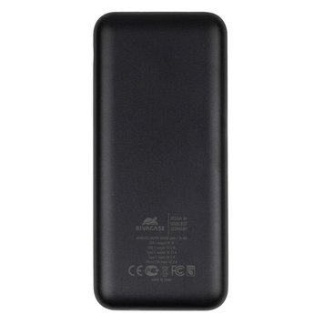 Power Bank Rivacase 20000 mAh, VA2081, Black 200968 фото